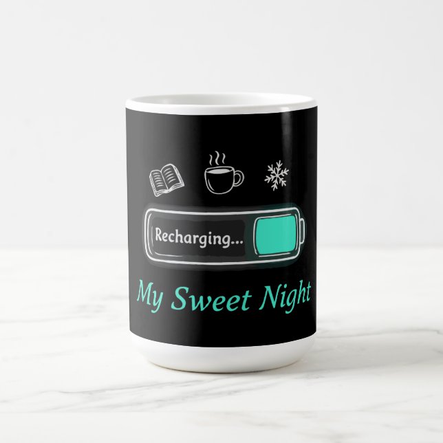 Cosy Winter Recharging Mode | My Sweet Night  Magic Mug (Center)