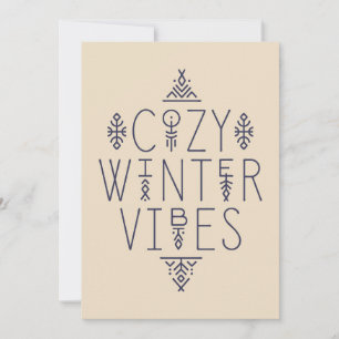 Cosy Winter Vibes Design Card