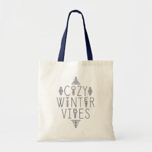 Cosy Winter Vibes Design Tote Bag