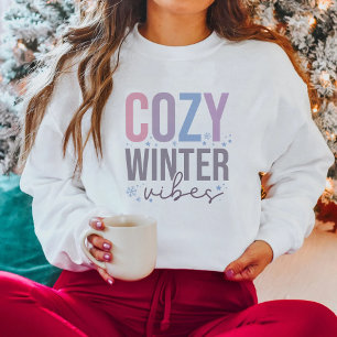 Cosy Winter Vibes Merry Christmas Sweatshirt