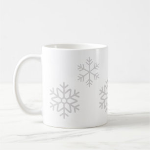 Cosy Winter Vibes Mug Snowflake Coffee Cup