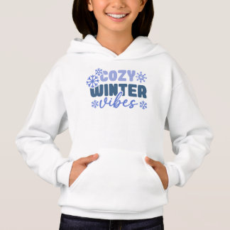 Cosy Winter Vibes - Snowflake Typography