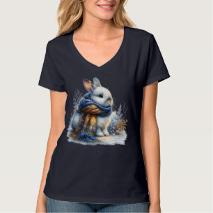 Cosy Winter Wishes To Somebunny Special Rabbit T-Shirt