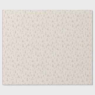 Cosy Woodland Friends Christmas Wrapping Paper