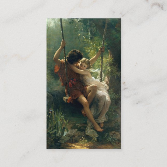 Cot’s “Primavera” art business cards (Front)