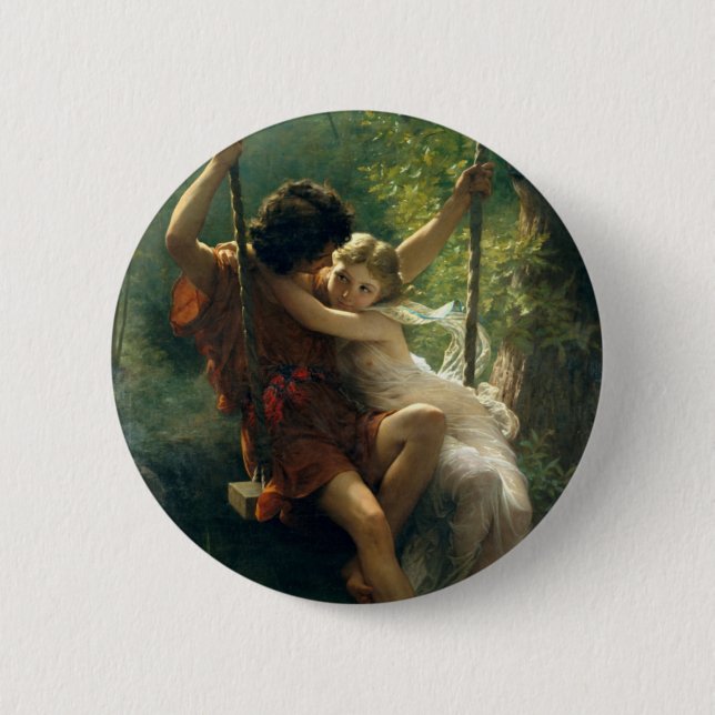 Cot’s “Primavera” art button (Front)