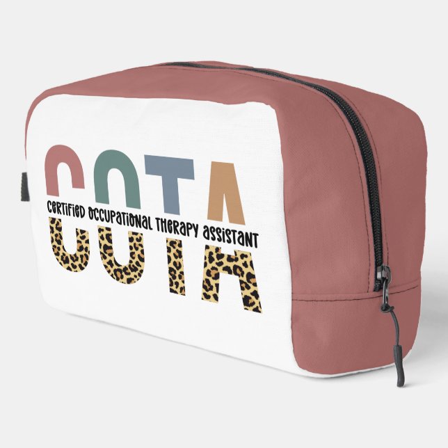 COTA Certified Occupational Therapy Assistant Dopp Kit (Right Corner)