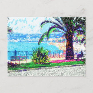 Cote d'Azur - Wish You Were Here Postcard