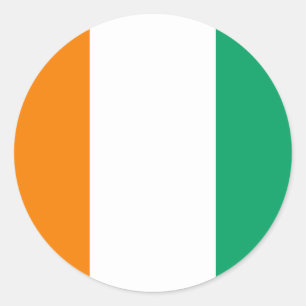 Côte d'Ivoire Flag Sticker