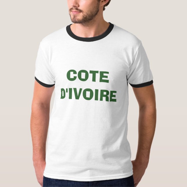 COTE D'IVOIRE T-Shirt (Front)