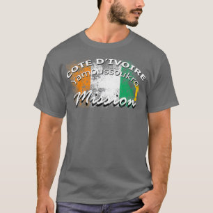 Cote DIvoire Yamoussoukro Mormon LDS Missionary T-Shirt