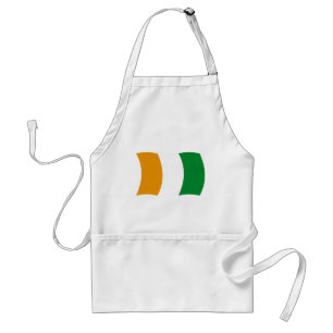 Cote d'lvoire (Ivory Coast) Flag Apron