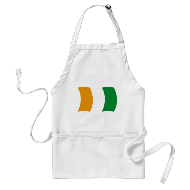 Cote d'lvoire (Ivory Coast) Flag Apron (Front)