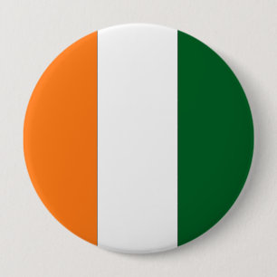 Coted Ivoire 10 Cm Round Badge