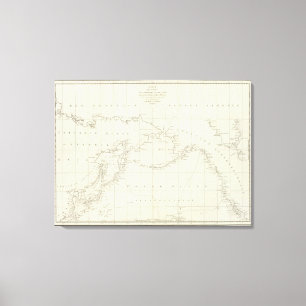 Cotes, America, Asia Canvas Print