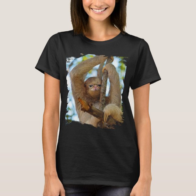 Coth Cat Sloth Hybrid T-Shirt (Front)