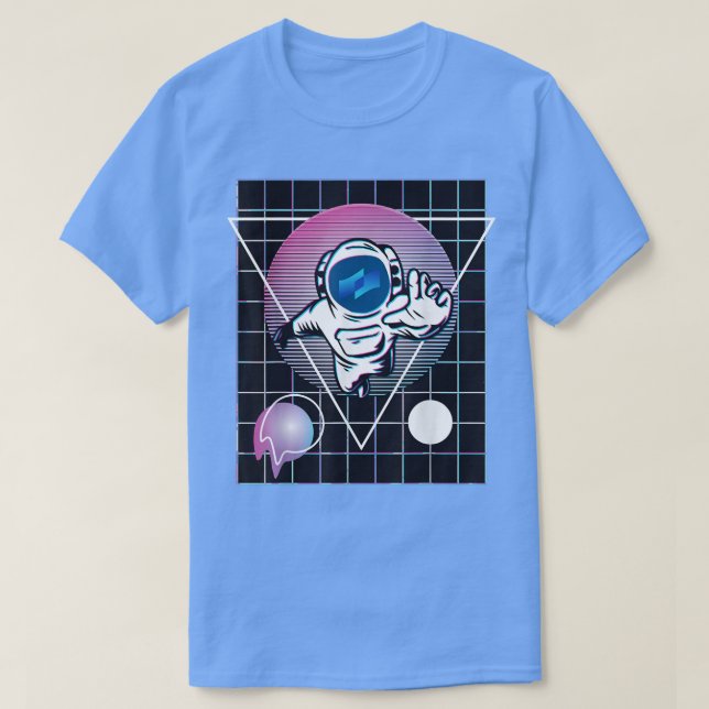 Coti Crypto Astronaut Outer Space  T-Shirt (Design Front)