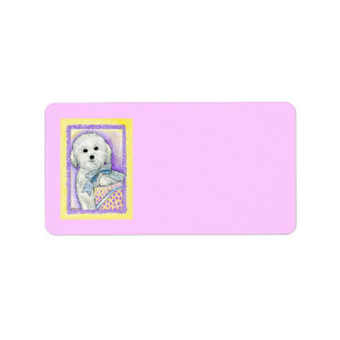 Coton de Tulear Address Label