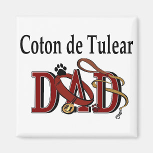 Coton de Tulear DAD Gifts Magnet