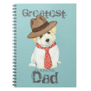 Coton de Tulear Dad Spiral Notebook