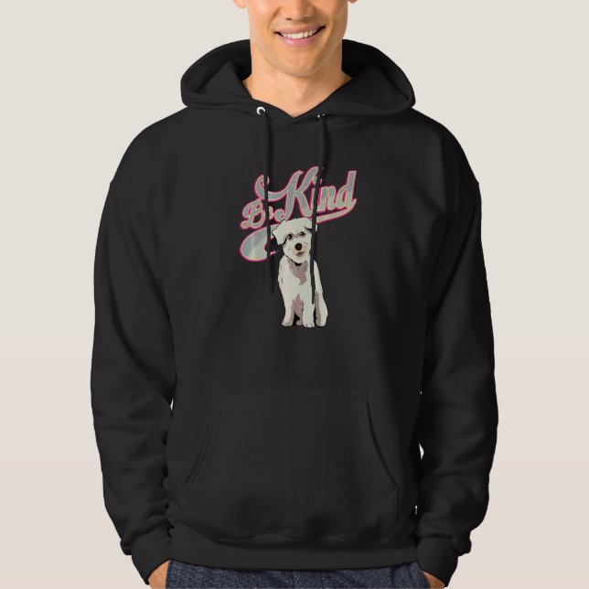 Coton De Tulear Dog Breed  2 Hoodie (Front)