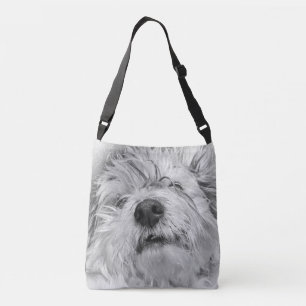 Coton de Tulear dog Crossbody Bag