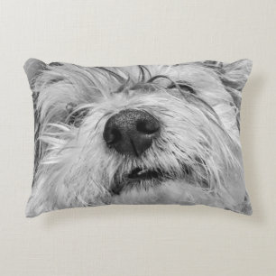 Coton de Tulear dog Decorative Cushion