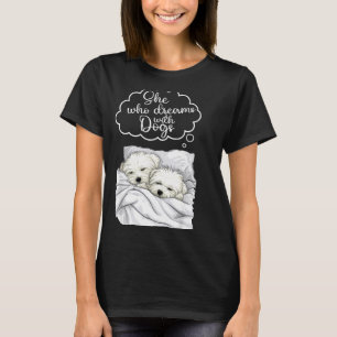 Coton De Tulear Dog Nightgown Pajama  T-Shirt