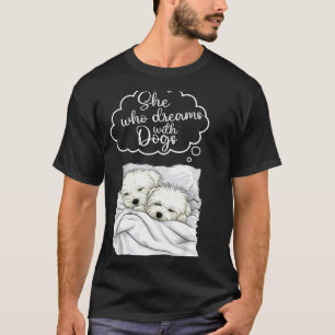 Coton De Tulear Dog Nightgown Pajama  T-Shirt