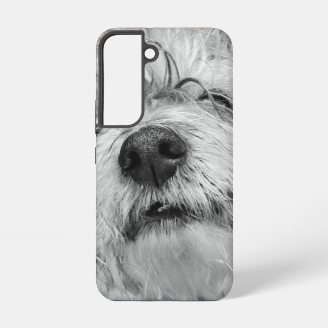 Coton de Tulear dog Samsung Galaxy S22 Case (Back)