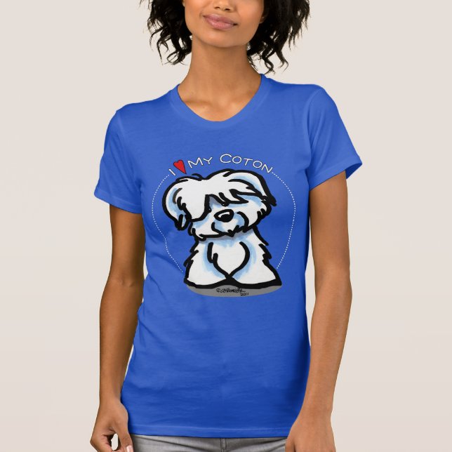 Coton de Tulear Lover T-Shirt (Front)