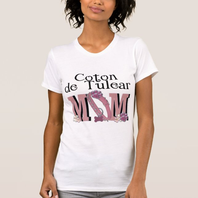 Coton de Tulear MOM T-Shirt (Front)