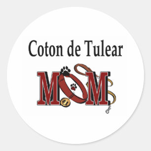 Coton De Tulear Mum Sticker