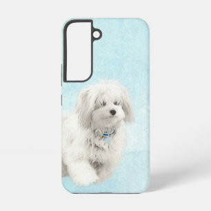 Coton de Tulear Painting - Cute Original Dog Art Samsung Galaxy Case