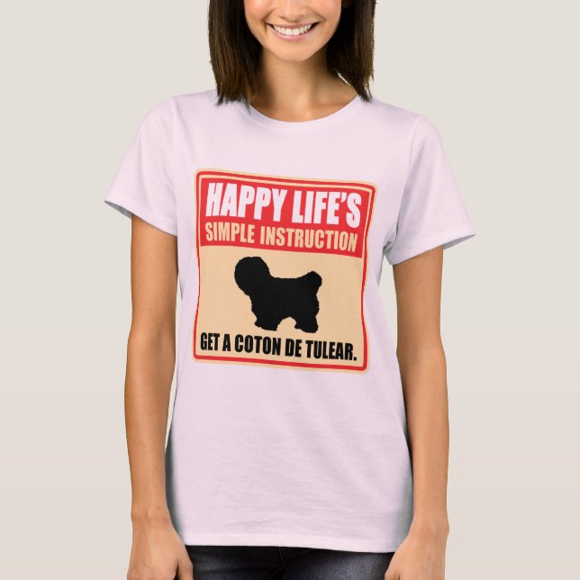 Coton de Tulear T-Shirt (Front)