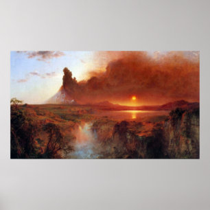 Cotopaxi, Ecuador by Frederic Edwin Church Poster