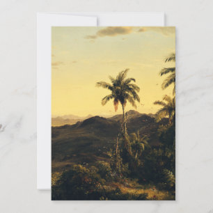 Cotopaxi from Andes Mountains by Frederic Edwin Ch Invitation