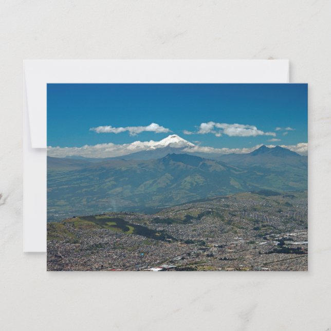 Cotopaxi & Quito Card (Front)