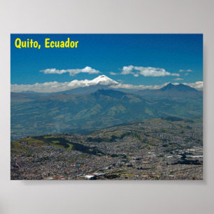 Cotopaxi & Quito Poster