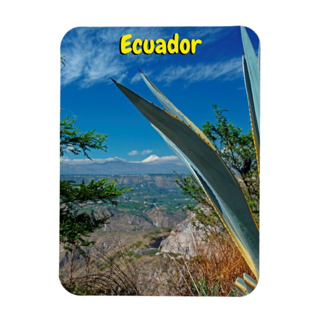 Cotopaxi volcano, Ecuador Magnet (Vertical)