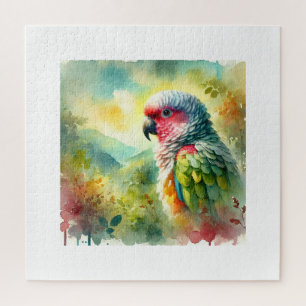 Cotorra Serrana 310724AREF108 - Watercolor Jigsaw Puzzle