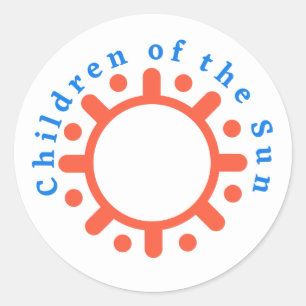 COTS CLASSIC ROUND STICKER