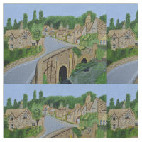 Cotswold England cotton fabric 