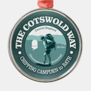 Cotswold Way (T) Metal Tree Decoration