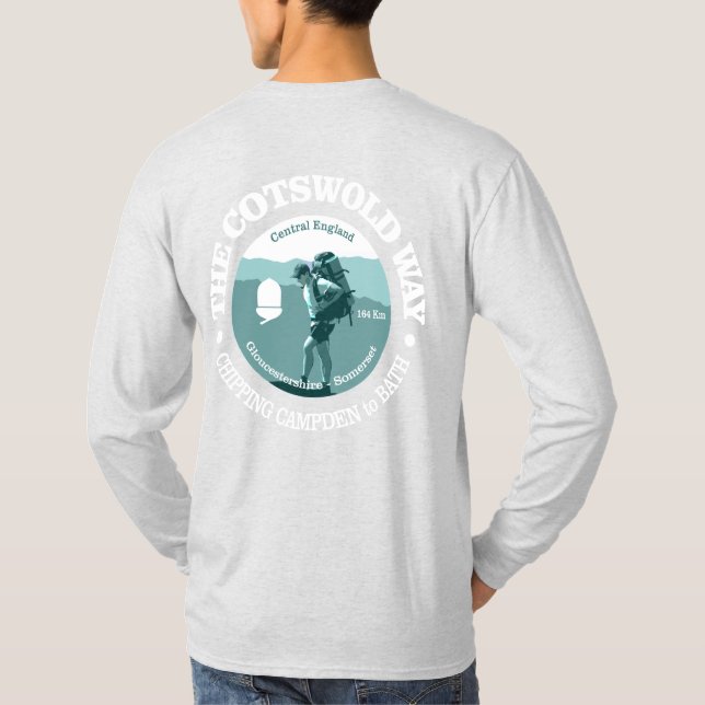 Cotswold Way (T) T-Shirt (Back)