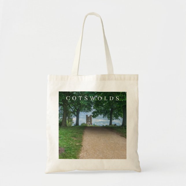 Cotswolds Broadway Tower path tote bag (Front)