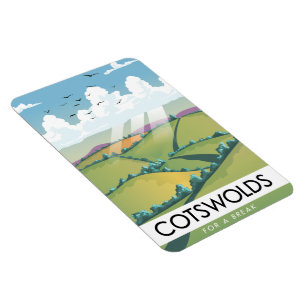 Cotswolds For a Break. Magnet