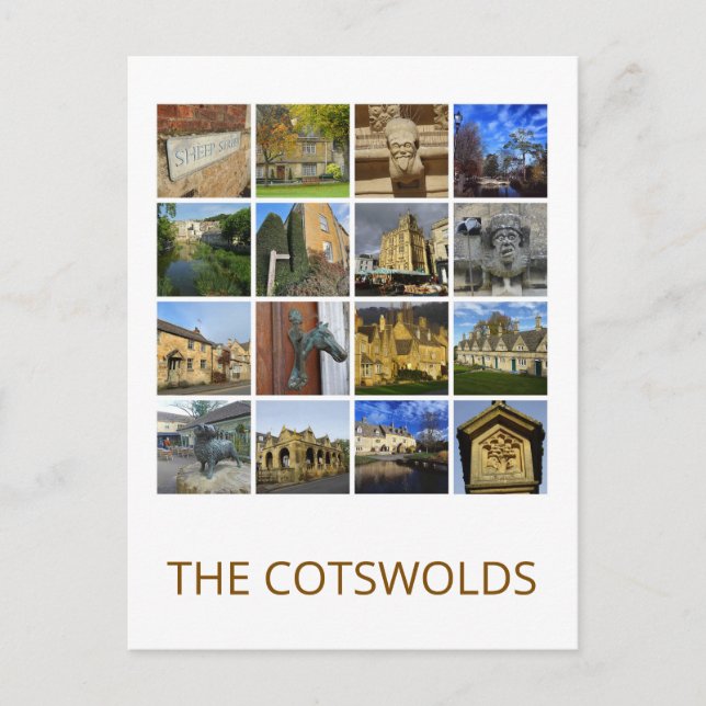 Cotswolds Postcard (Front)
