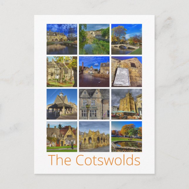 Cotswolds Postcard (Front)