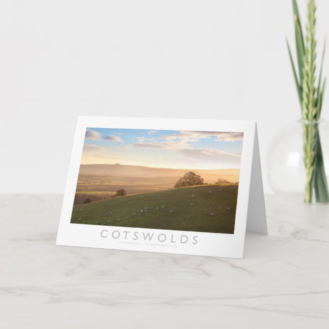Cotswolds Thank You Card (Front)